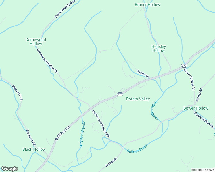 map of restaurants, bars, coffee shops, grocery stores, and more near 1149 Bull Run Road in Luttrell