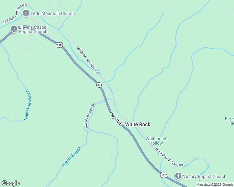 map of restaurants, bars, coffee shops, grocery stores, and more near 656 Old Railroad Grade Rd in Roan Mountain