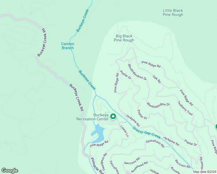 map of restaurants, bars, coffee shops, grocery stores, and more near 116 Pine Ridge Road in Beech Mountain