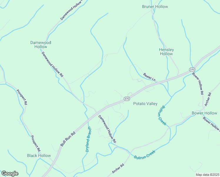 map of restaurants, bars, coffee shops, grocery stores, and more near 1149 Bull Run Road in Luttrell