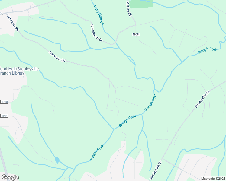 map of restaurants, bars, coffee shops, grocery stores, and more near 6978 Simmons Road in Rural Hall