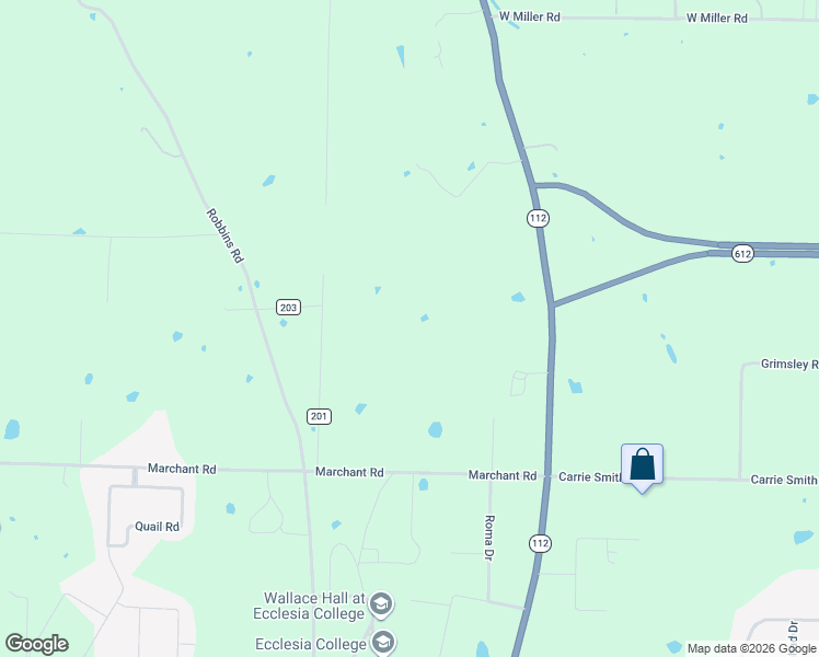 map of restaurants, bars, coffee shops, grocery stores, and more near 4301 Kelly Road in Springdale