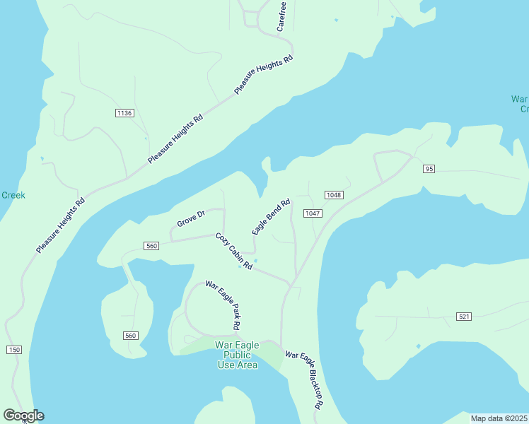 map of restaurants, bars, coffee shops, grocery stores, and more near 18660 Eagle Bend Road in Springdale