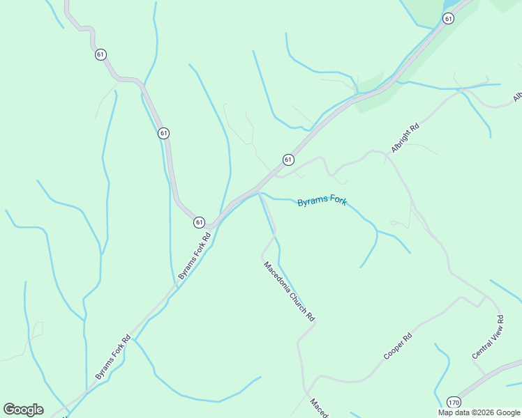 map of restaurants, bars, coffee shops, grocery stores, and more near 2617 Tennessee 61 in Andersonville