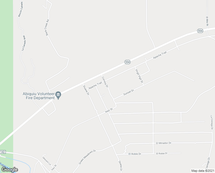 map of restaurants, bars, coffee shops, grocery stores, and more near Corona Drive in Medanales