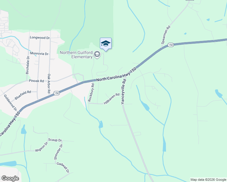map of restaurants, bars, coffee shops, grocery stores, and more near 1617 Hillhaven Road in Browns Summit