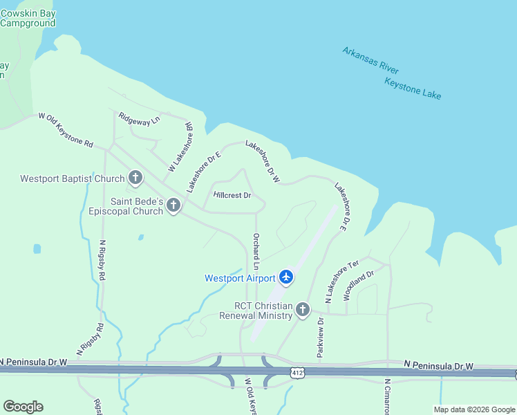 map of restaurants, bars, coffee shops, grocery stores, and more near 2383 Skyview Lane in Cleveland