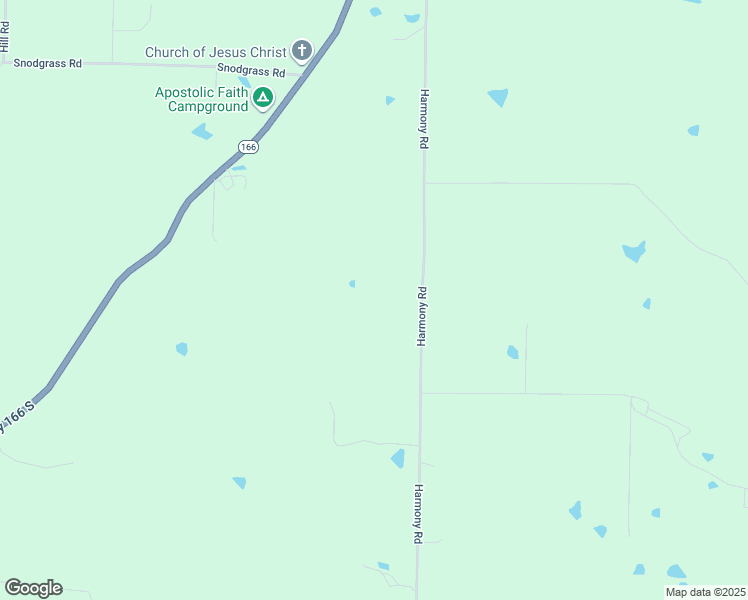 map of restaurants, bars, coffee shops, grocery stores, and more near 851 Harmony Road in Pocahontas