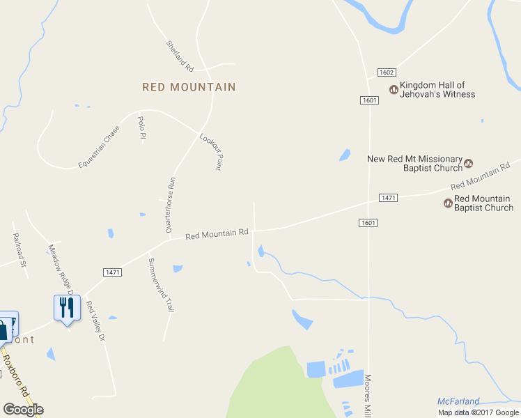 map of restaurants, bars, coffee shops, grocery stores, and more near 105 Cameron Woods Avenue in Rougemont