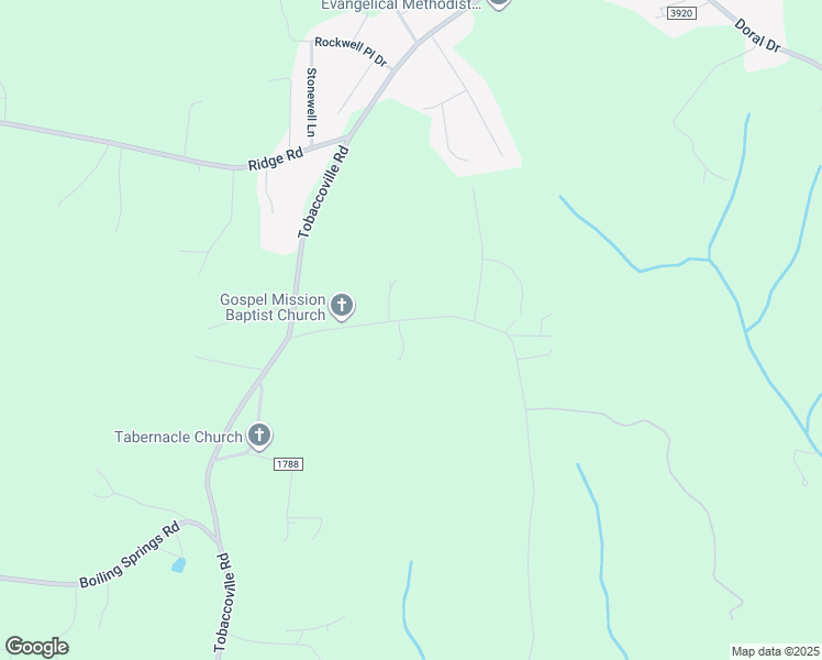 map of restaurants, bars, coffee shops, grocery stores, and more near 4190 Reid Road in Tobaccoville