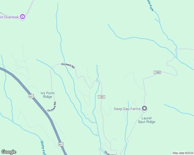 map of restaurants, bars, coffee shops, grocery stores, and more near 135 Echo Point Drive in Watauga County