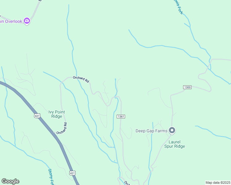 map of restaurants, bars, coffee shops, grocery stores, and more near 135 Echo Point Drive in Watauga County