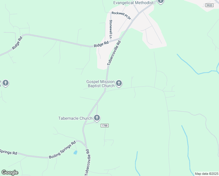 map of restaurants, bars, coffee shops, grocery stores, and more near 4397 Reid Road in Tobaccoville