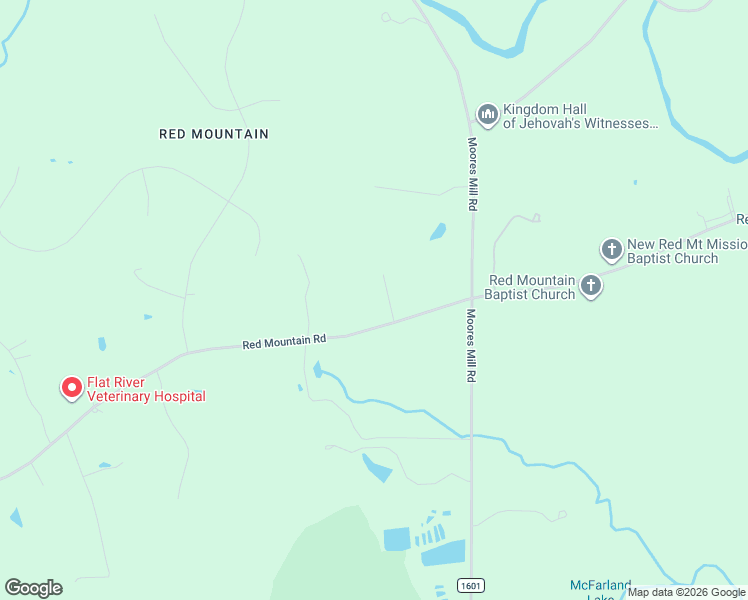 map of restaurants, bars, coffee shops, grocery stores, and more near 919 Red Mountain Road in Rougemont