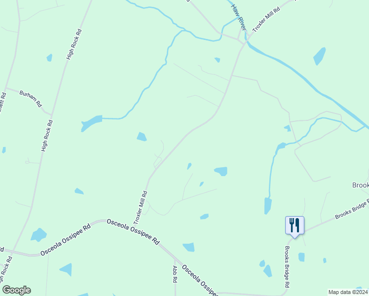 map of restaurants, bars, coffee shops, grocery stores, and more near 7944 Troxler Mill Road in Gibsonville