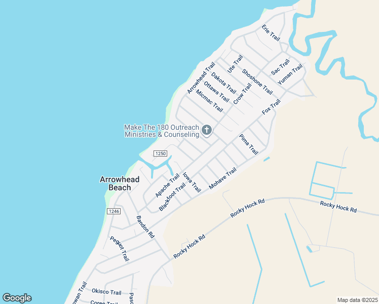 map of restaurants, bars, coffee shops, grocery stores, and more near 111 Huron Trail in Edenton