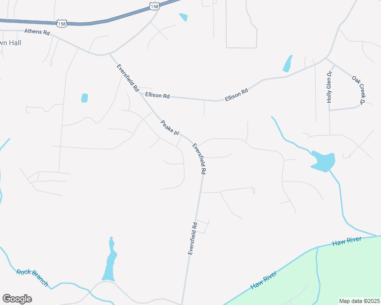 map of restaurants, bars, coffee shops, grocery stores, and more near 7114 Lambert Lake Road in Stokesdale