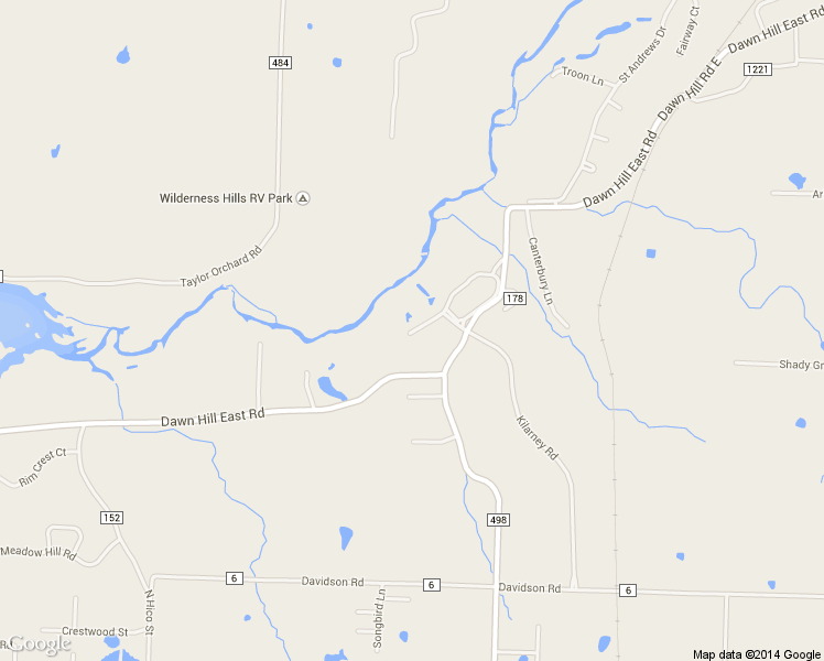 map of restaurants, bars, coffee shops, grocery stores, and more near 13962 Turnberry Lane in Siloam Springs