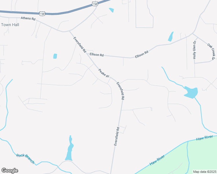 map of restaurants, bars, coffee shops, grocery stores, and more near 7114 Lambert Lake Road in Stokesdale