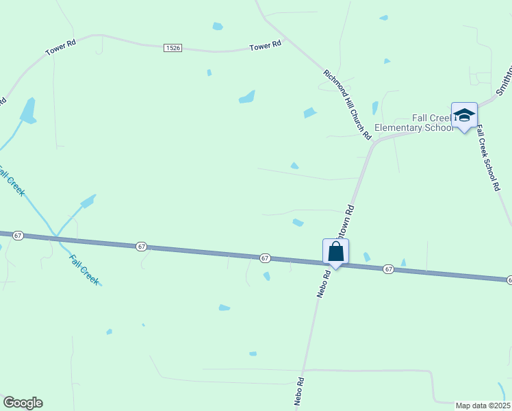 map of restaurants, bars, coffee shops, grocery stores, and more near 2429 Smithtown Road in East Bend