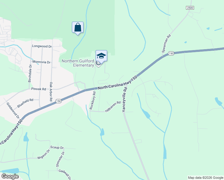map of restaurants, bars, coffee shops, grocery stores, and more near 1617 Hillhaven Road in Browns Summit