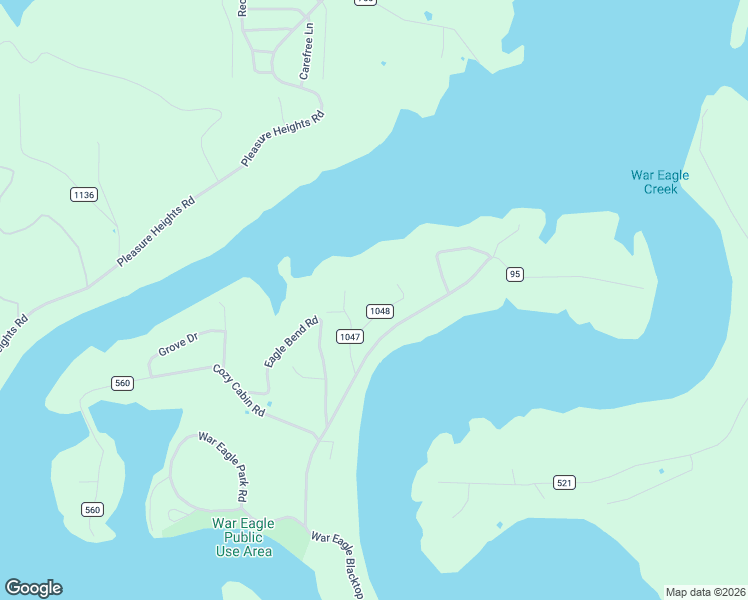 map of restaurants, bars, coffee shops, grocery stores, and more near 23475-23493 War Eagle Blacktop Road in Springdale