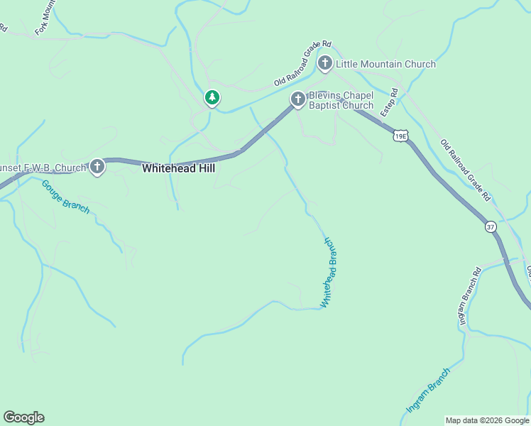 map of restaurants, bars, coffee shops, grocery stores, and more near Conley Stevens Rd in Roan Mountain