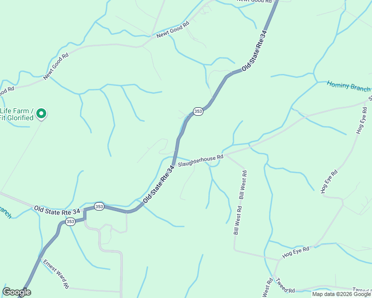 map of restaurants, bars, coffee shops, grocery stores, and more near 2375 Old State Route 34 in Limestone