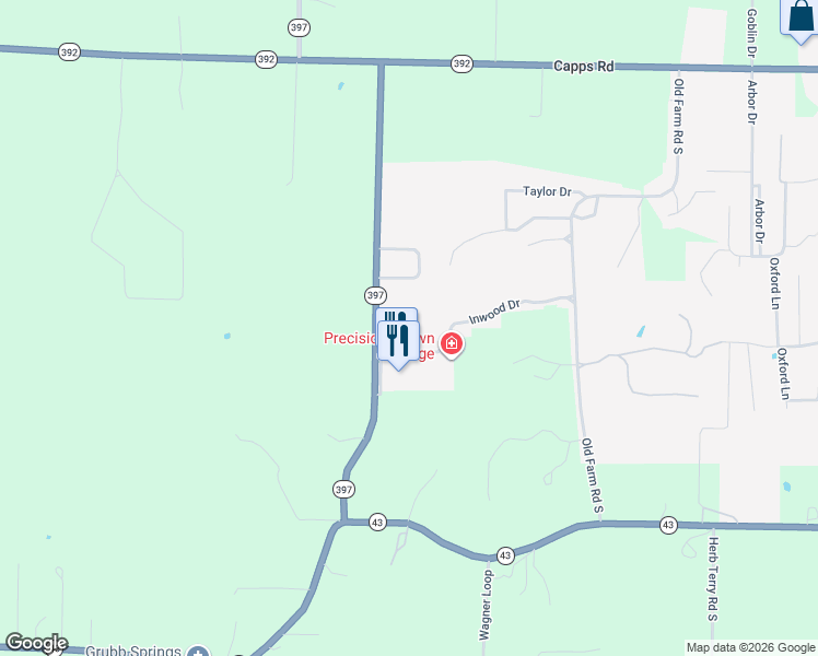 map of restaurants, bars, coffee shops, grocery stores, and more near 302 Racquet Run in Harrison