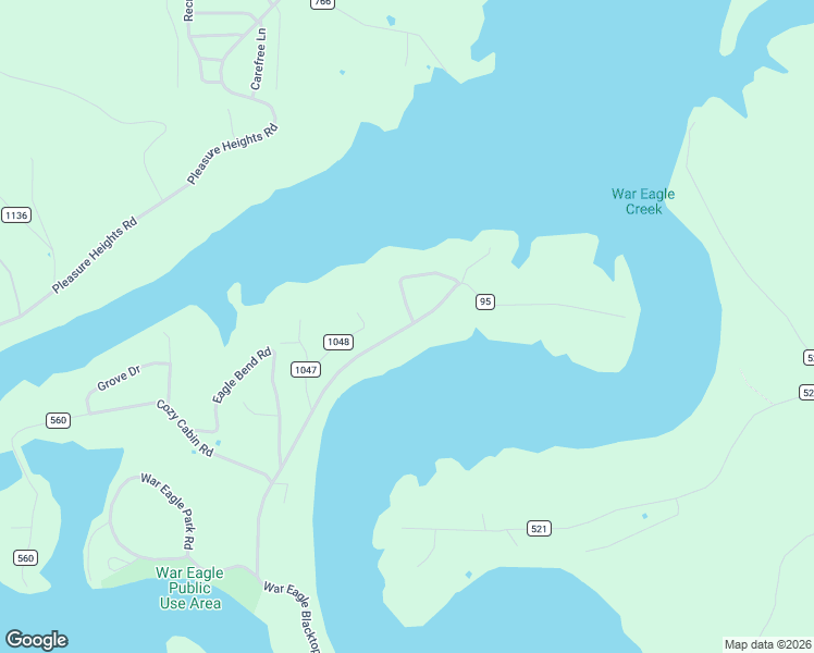 map of restaurants, bars, coffee shops, grocery stores, and more near 23493 War Eagle Blacktop Rd in Springdale