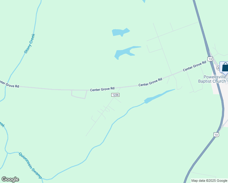 map of restaurants, bars, coffee shops, grocery stores, and more near 104 Daily Road in Ahoskie
