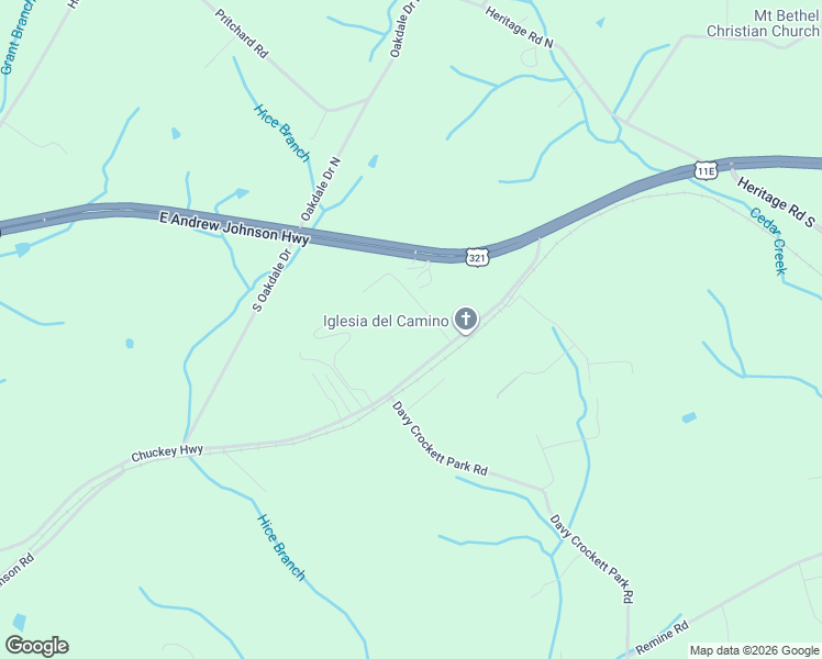 map of restaurants, bars, coffee shops, grocery stores, and more near 83 Hensley Hill Road in Limestone