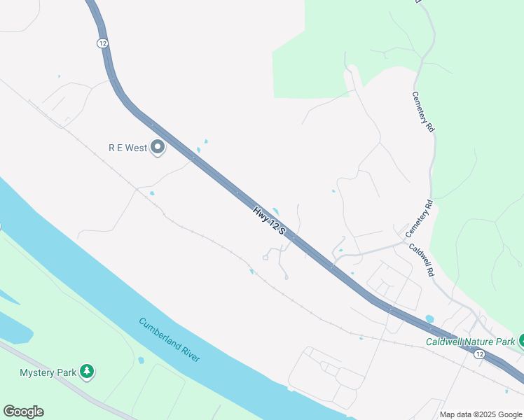 map of restaurants, bars, coffee shops, grocery stores, and more near 2055 Tennessee 12 in Ashland City