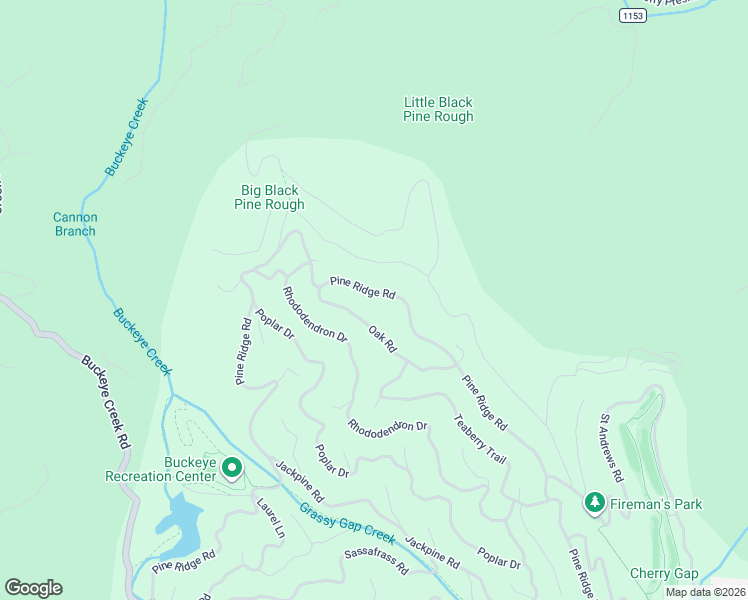map of restaurants, bars, coffee shops, grocery stores, and more near 831 Pine Ridge Road in Beech Mountain