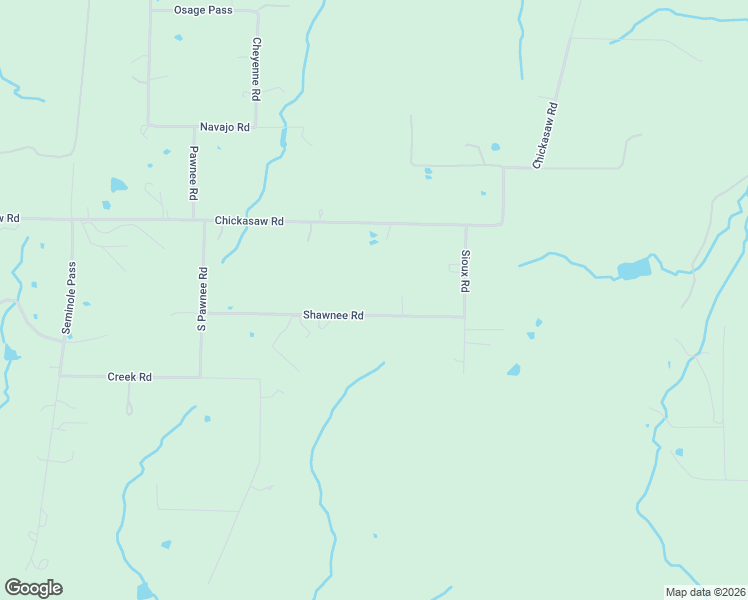 map of restaurants, bars, coffee shops, grocery stores, and more near 216 Shawnee Road in Sand Springs