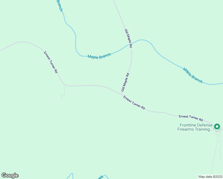 map of restaurants, bars, coffee shops, grocery stores, and more near Ernest Turner Road in Warrenton