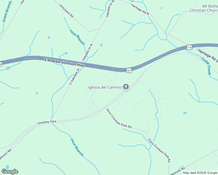 map of restaurants, bars, coffee shops, grocery stores, and more near 83 Hensley Hill Road in Limestone