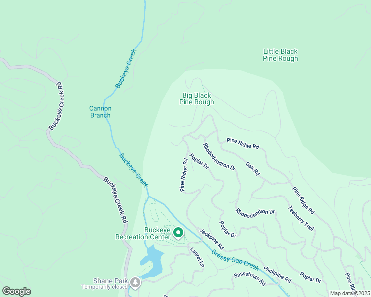 map of restaurants, bars, coffee shops, grocery stores, and more near 1140 Pine Ridge Road in Beech Mountain