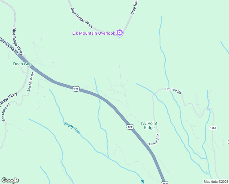 map of restaurants, bars, coffee shops, grocery stores, and more near 639 Little Ivy in Watauga County
