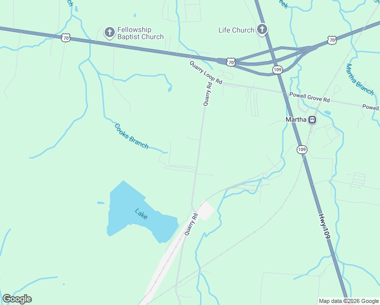 map of restaurants, bars, coffee shops, grocery stores, and more near 360 Quarry Road in Mt. Juliet
