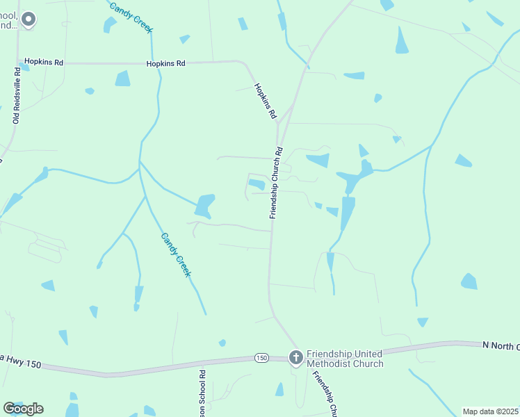 map of restaurants, bars, coffee shops, grocery stores, and more near 7549 Friendship Church Road in Browns Summit
