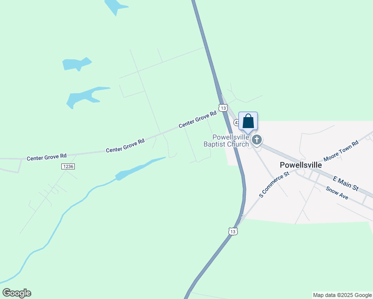 map of restaurants, bars, coffee shops, grocery stores, and more near 112 5 Oaks Drive in Ahoskie
