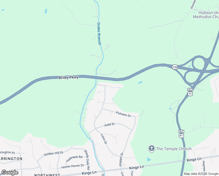 map of restaurants, bars, coffee shops, grocery stores, and more near 4874-4880 Drakes Branch Road in Nashville