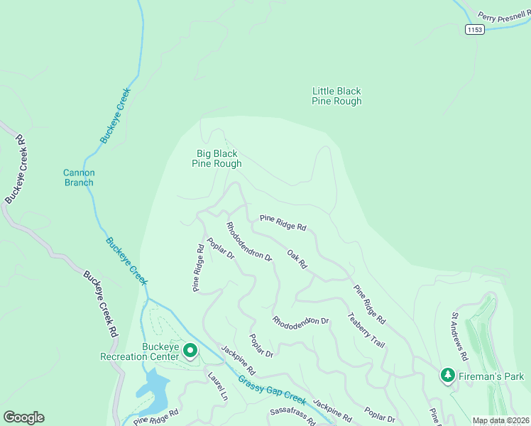 map of restaurants, bars, coffee shops, grocery stores, and more near 159 Wild Iris Lane in Beech Mountain