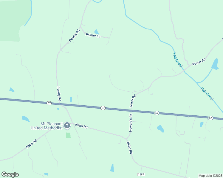 map of restaurants, bars, coffee shops, grocery stores, and more near 1101 Conard Ridge in Boonville