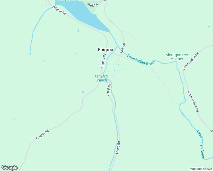 map of restaurants, bars, coffee shops, grocery stores, and more near 18 Young Road in Buffalo Valley