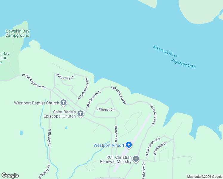 map of restaurants, bars, coffee shops, grocery stores, and more near 2502 Lakeshore Drive West in Cleveland