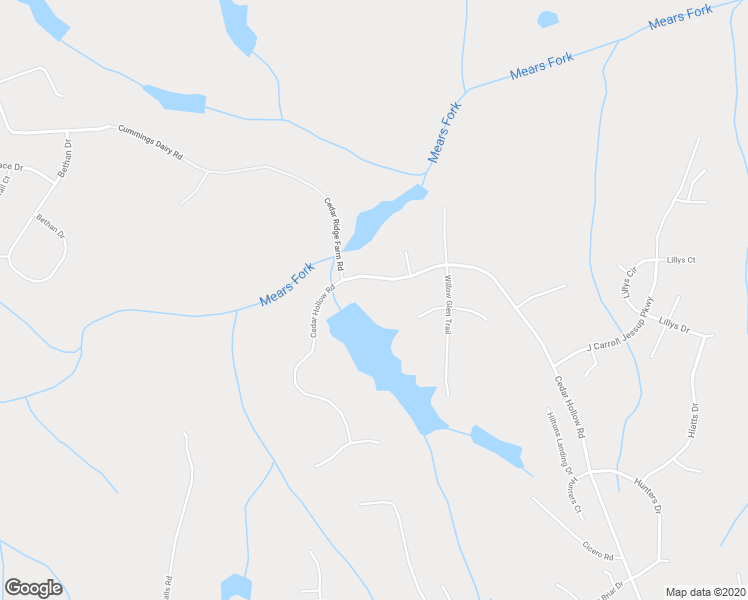 map of restaurants, bars, coffee shops, grocery stores, and more near 8503 Cedar Hollow Road in Greensboro