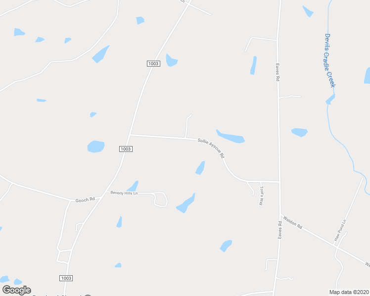 map of restaurants, bars, coffee shops, grocery stores, and more near 261 Sollie Ayscue Road in Henderson