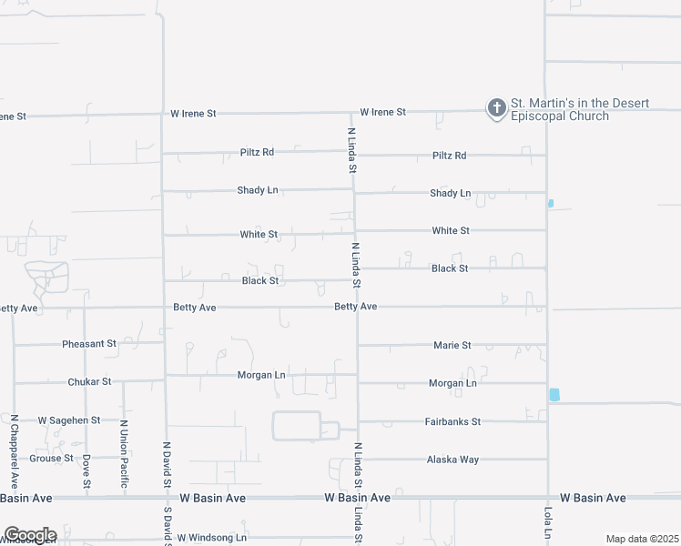 map of restaurants, bars, coffee shops, grocery stores, and more near 580 North Linda Street in Pahrump